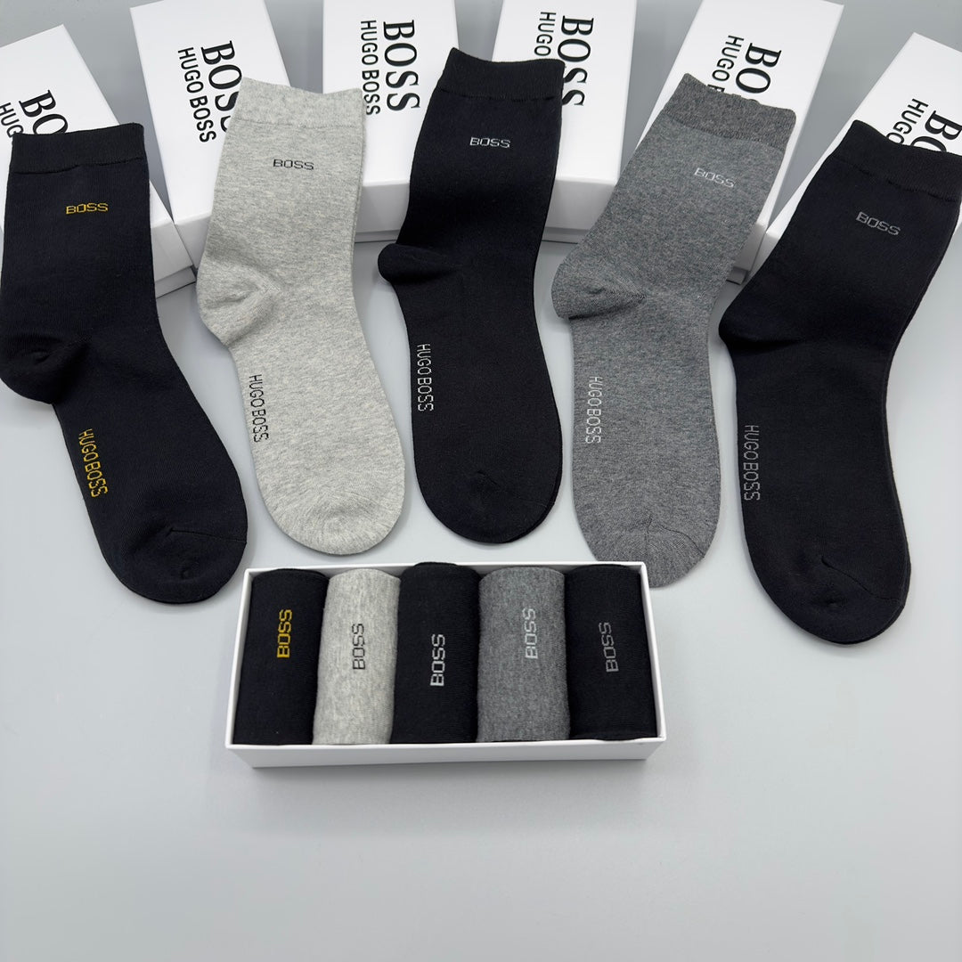 235QA26SDE Stylish socks(5 pairs )