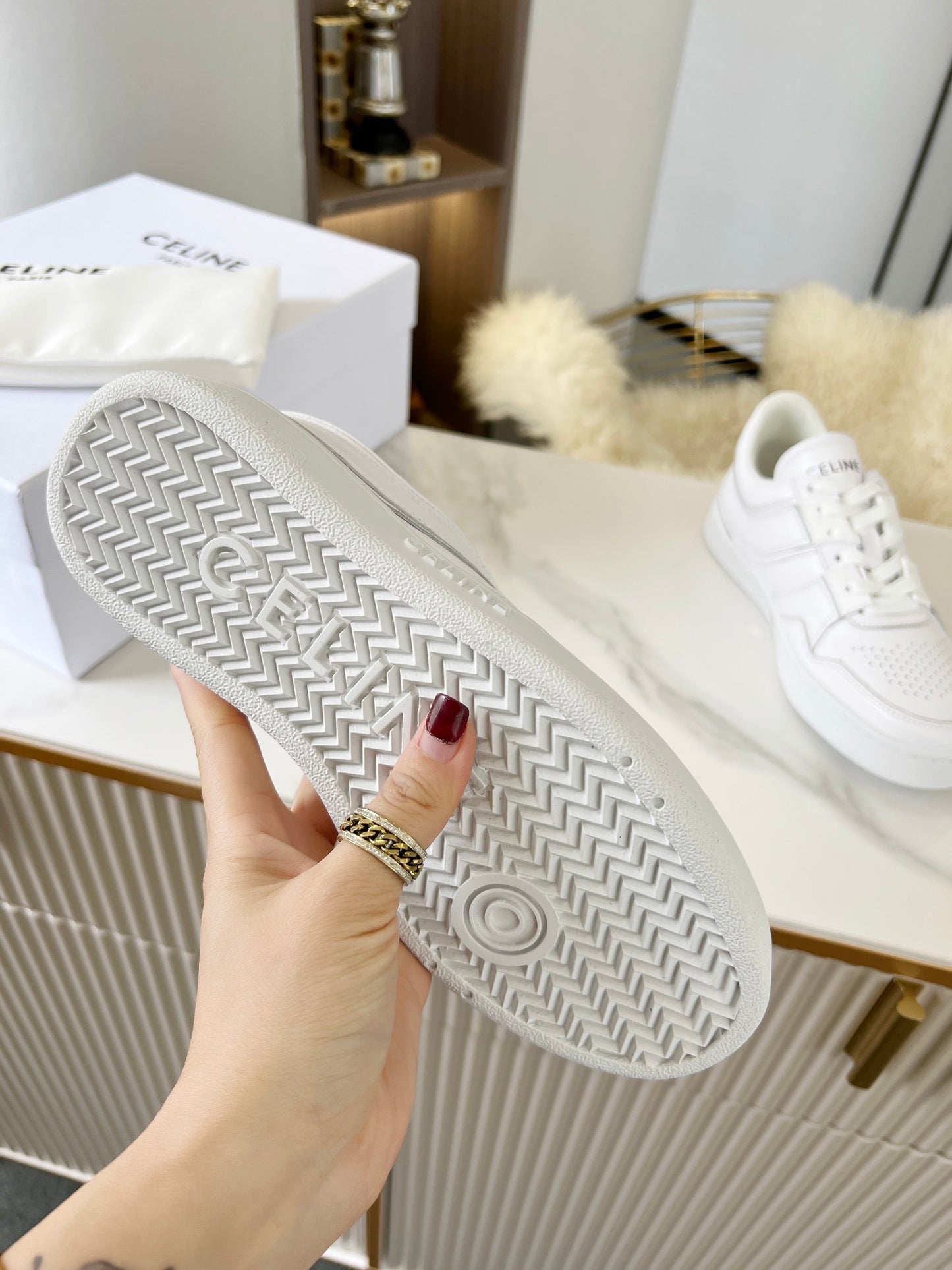 JCL1ZDE Stylish leather Sneakers