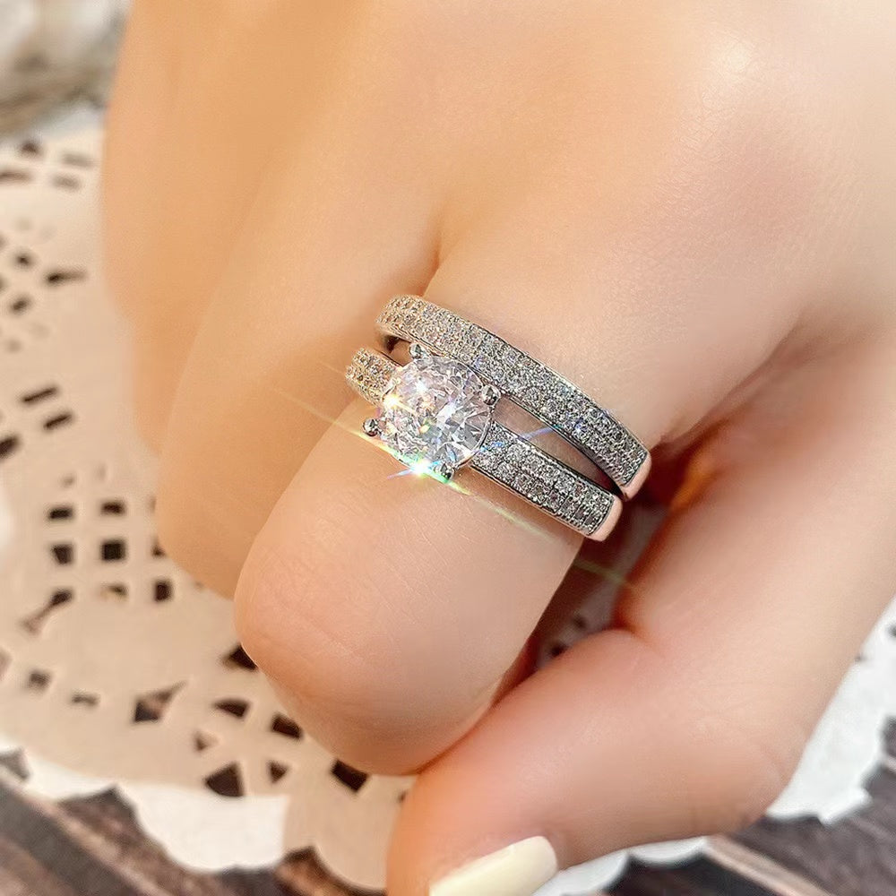 PYA34JDE Stylish Diamond Ring High Quality Wedding Ring