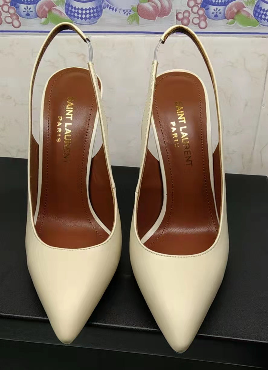 2XSL154ZDE Stylish leather high heels(10.5cm)