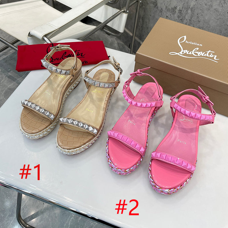 J4A39ZDE Stylish leather High heels 6cm