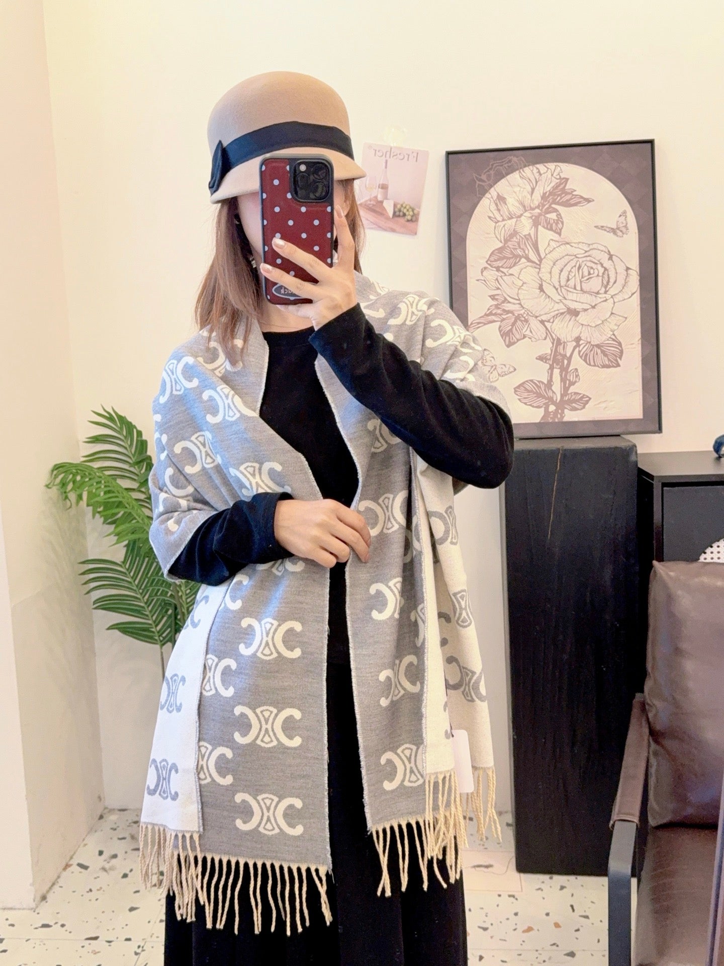 175RA15WDE Stylish Winter Scarves