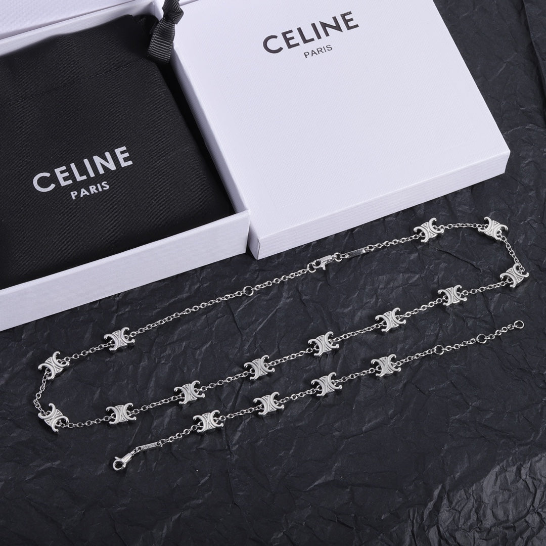 1NCL165XDE Stylish necklace bracelet
