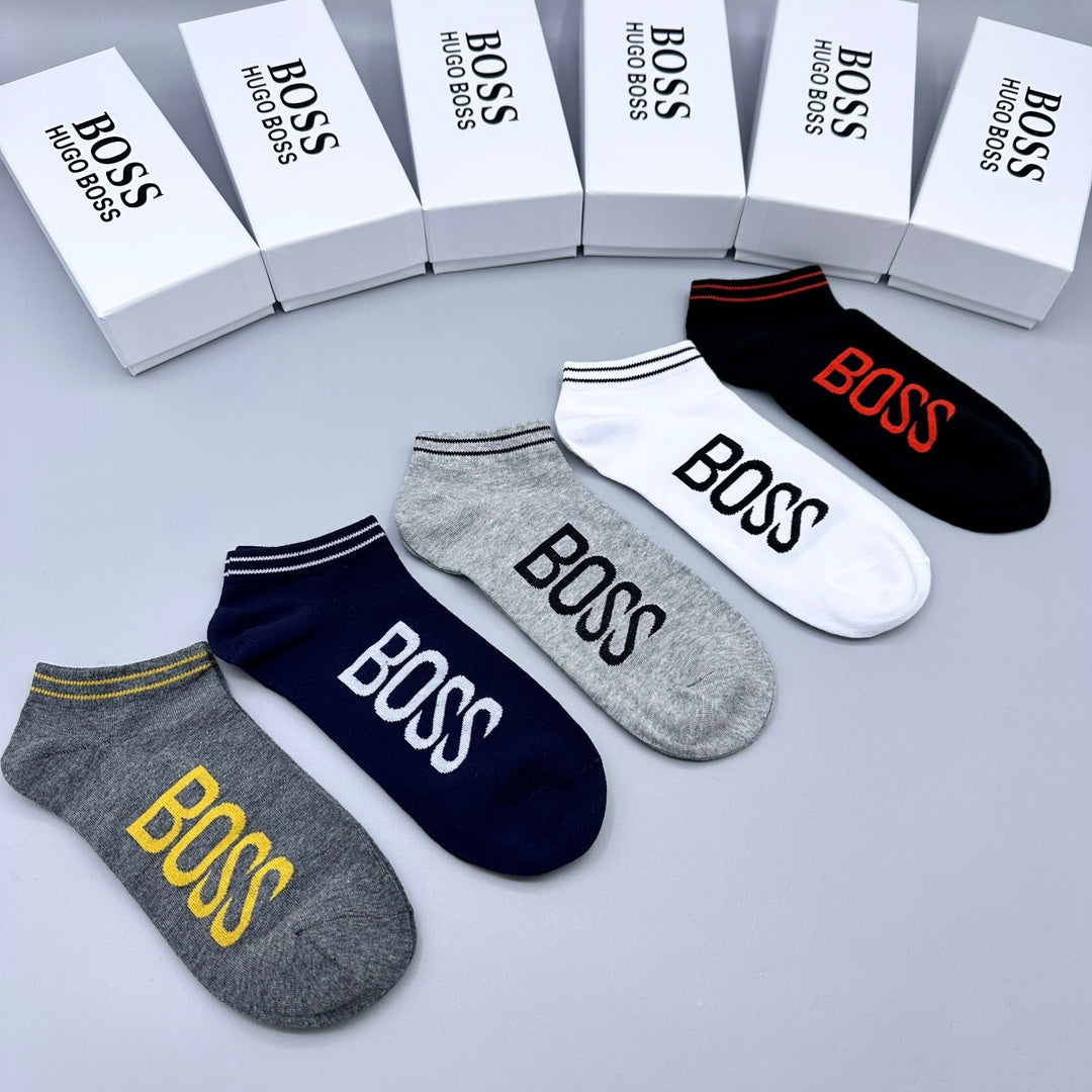 235QA4SDE Stylish socks(5 pairs )