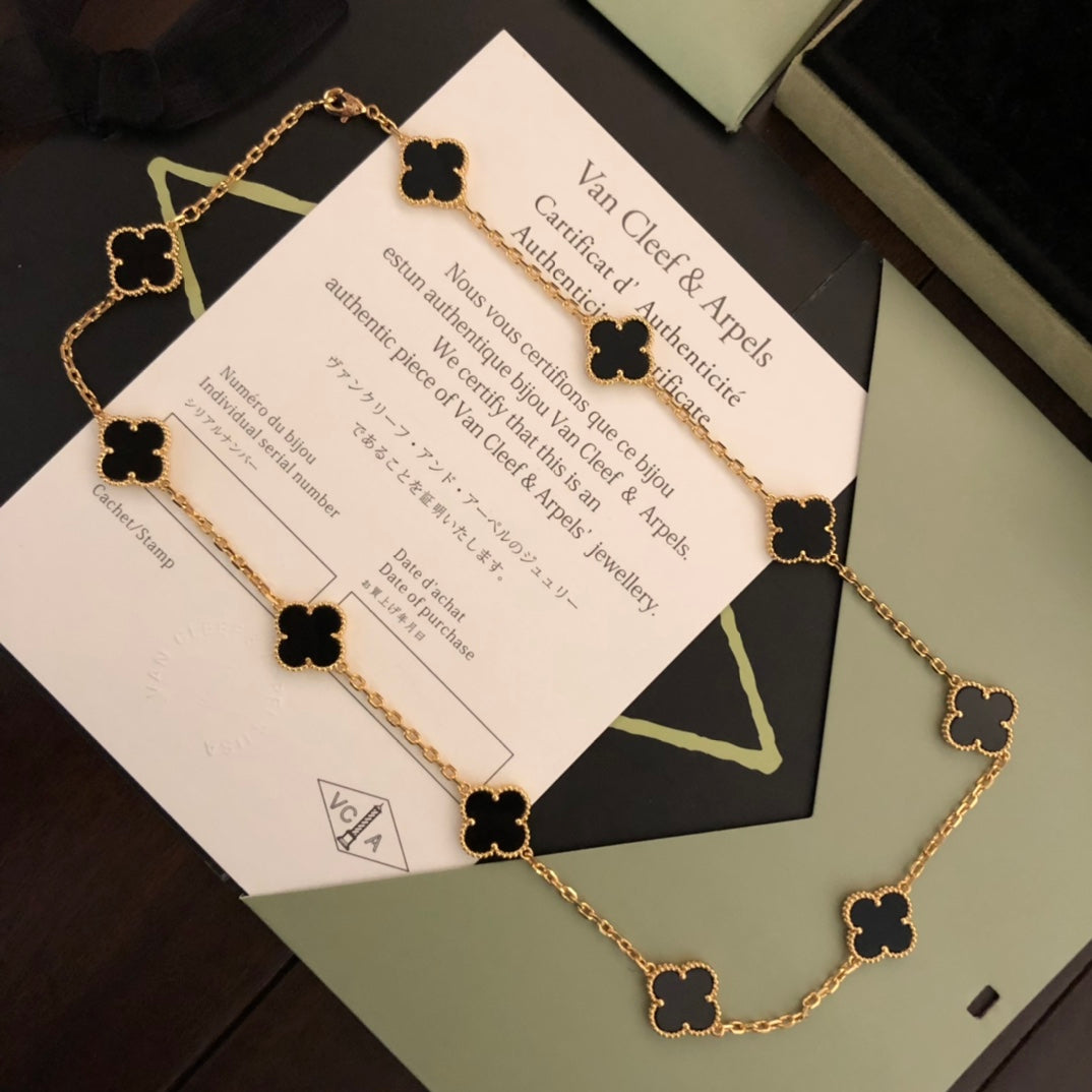5XVA181XDE Stylish 10 flowers necklaces