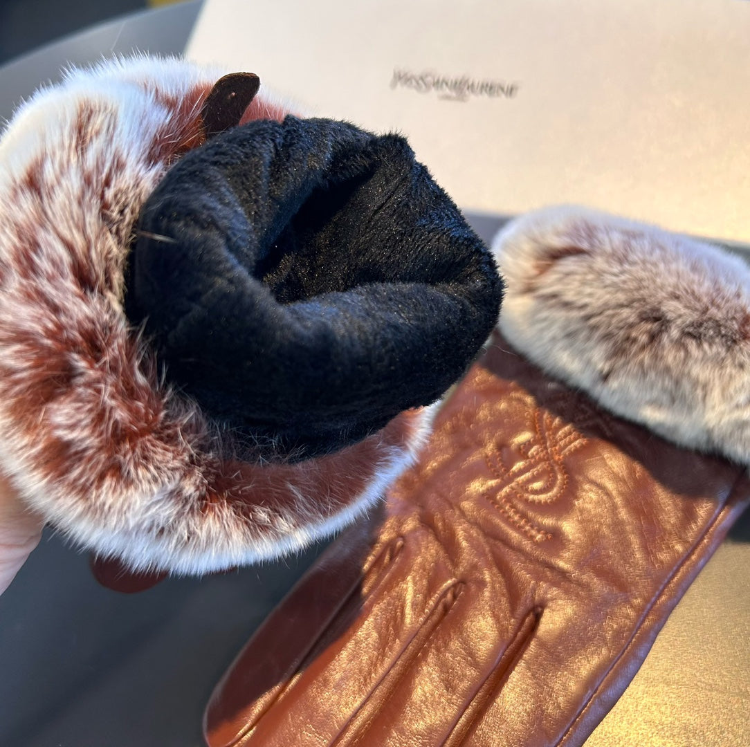 14SL25SDE Stylish Wool gloves