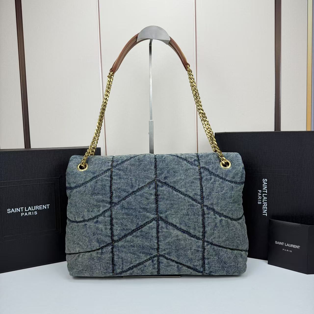 15RSL17BDE Stylish denim bags