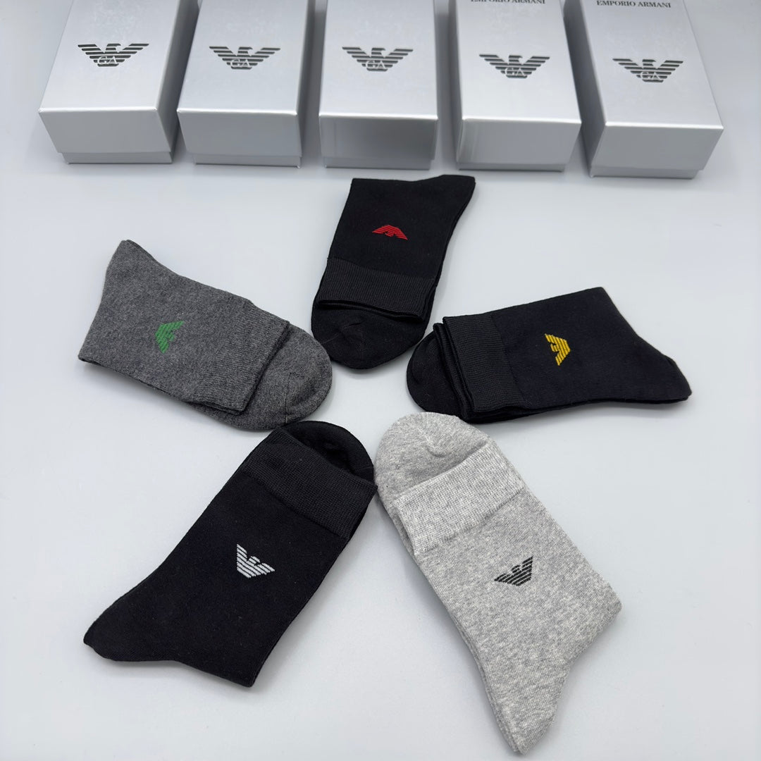235QA29SDE Stylish socks(5 pairs )