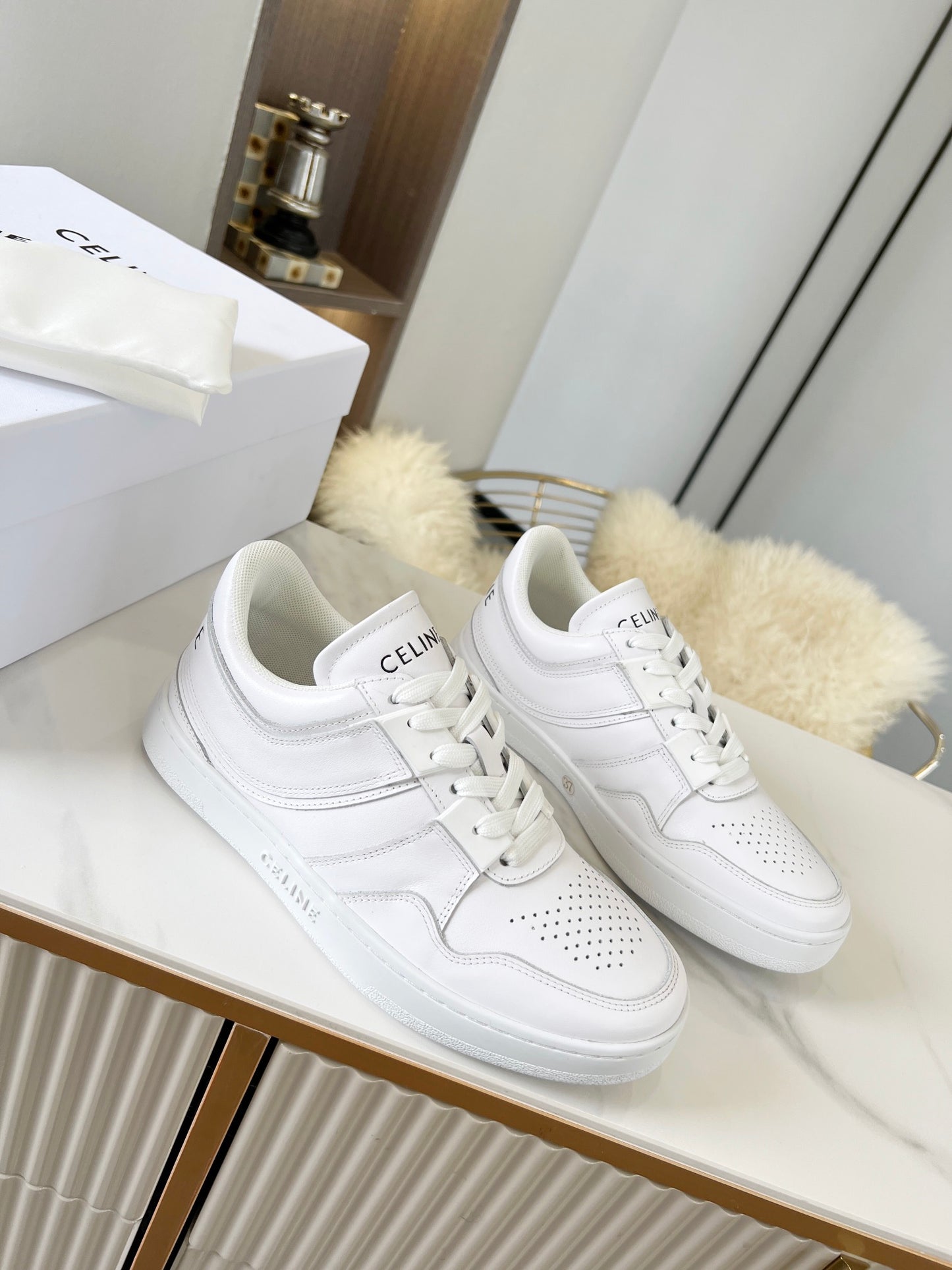 JCL1ZDE Stylish leather Sneakers