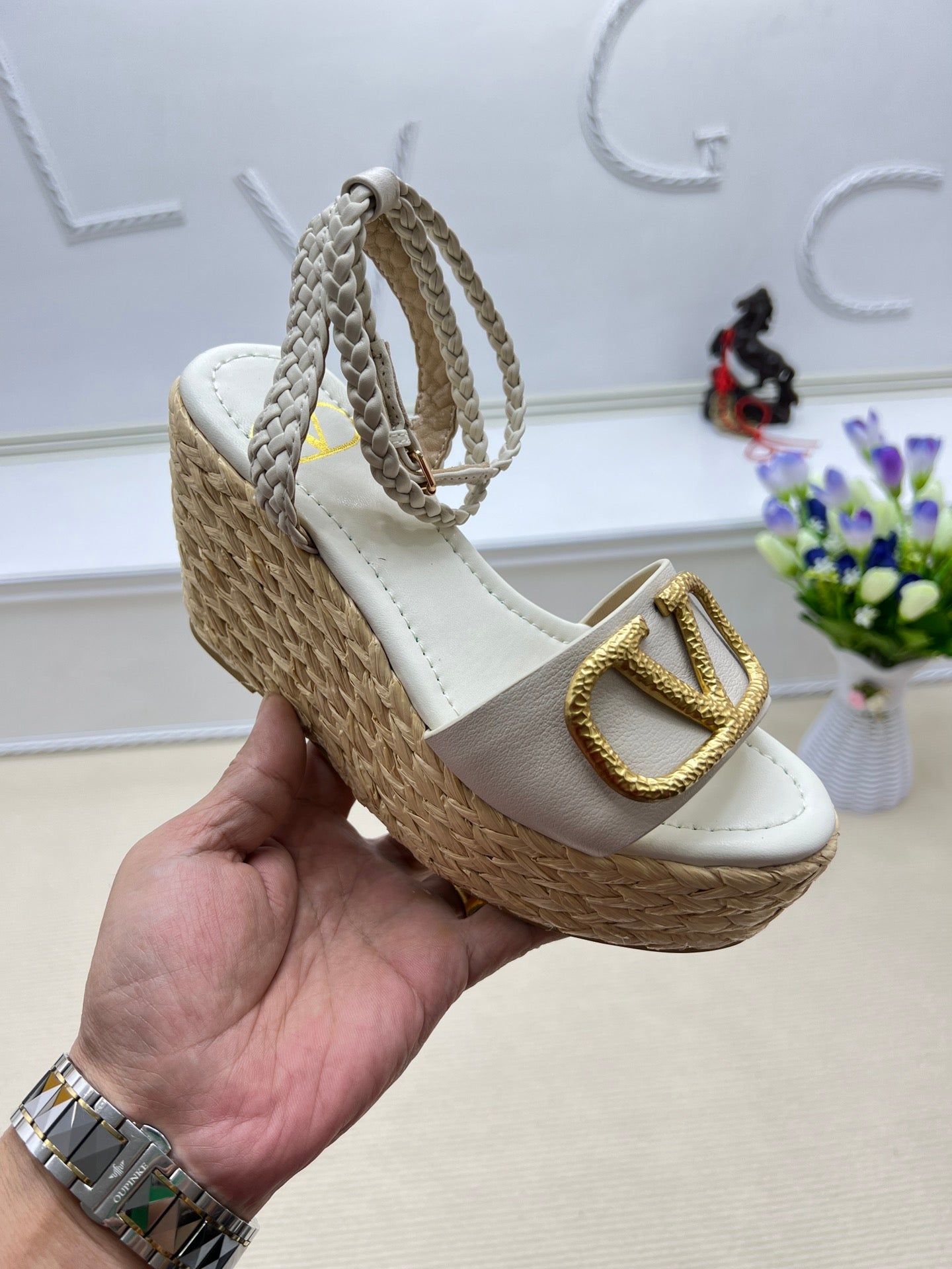 5YVL101ZDE Stylish leather High heels