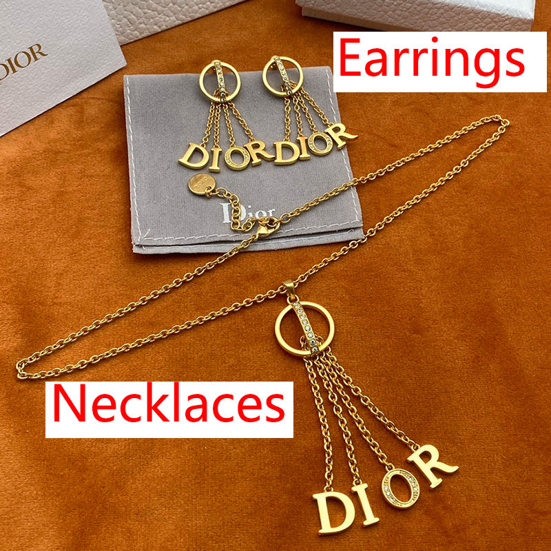 14D255XDE Stylish Rings Earring Necklaces
