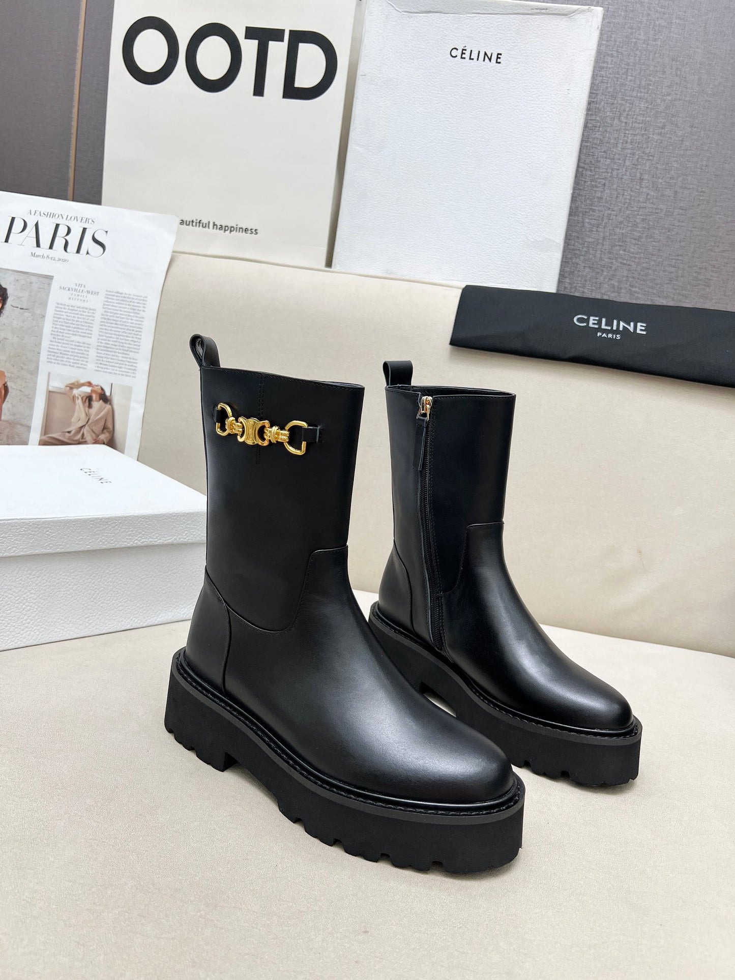 2LCL4XDE Stylish leather boots