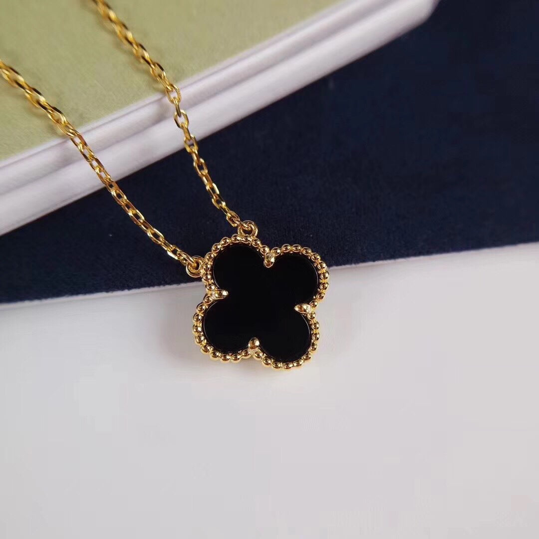 5XVA184XDE Stylish 1 flower necklace