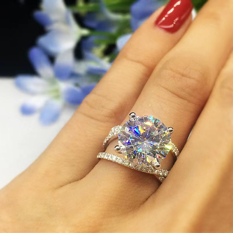 PYA14JDE Stylish Diamond Ring High Quality Wedding Ring