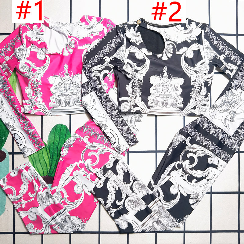 14V146YDE Stylish Long sleeve swimsuit