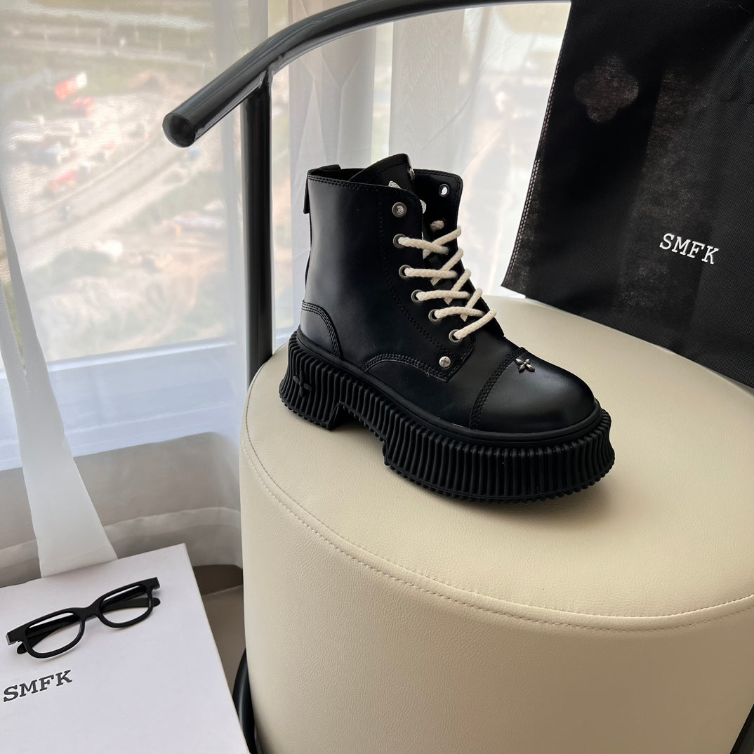 1JA16ZDE Stylish leather boots