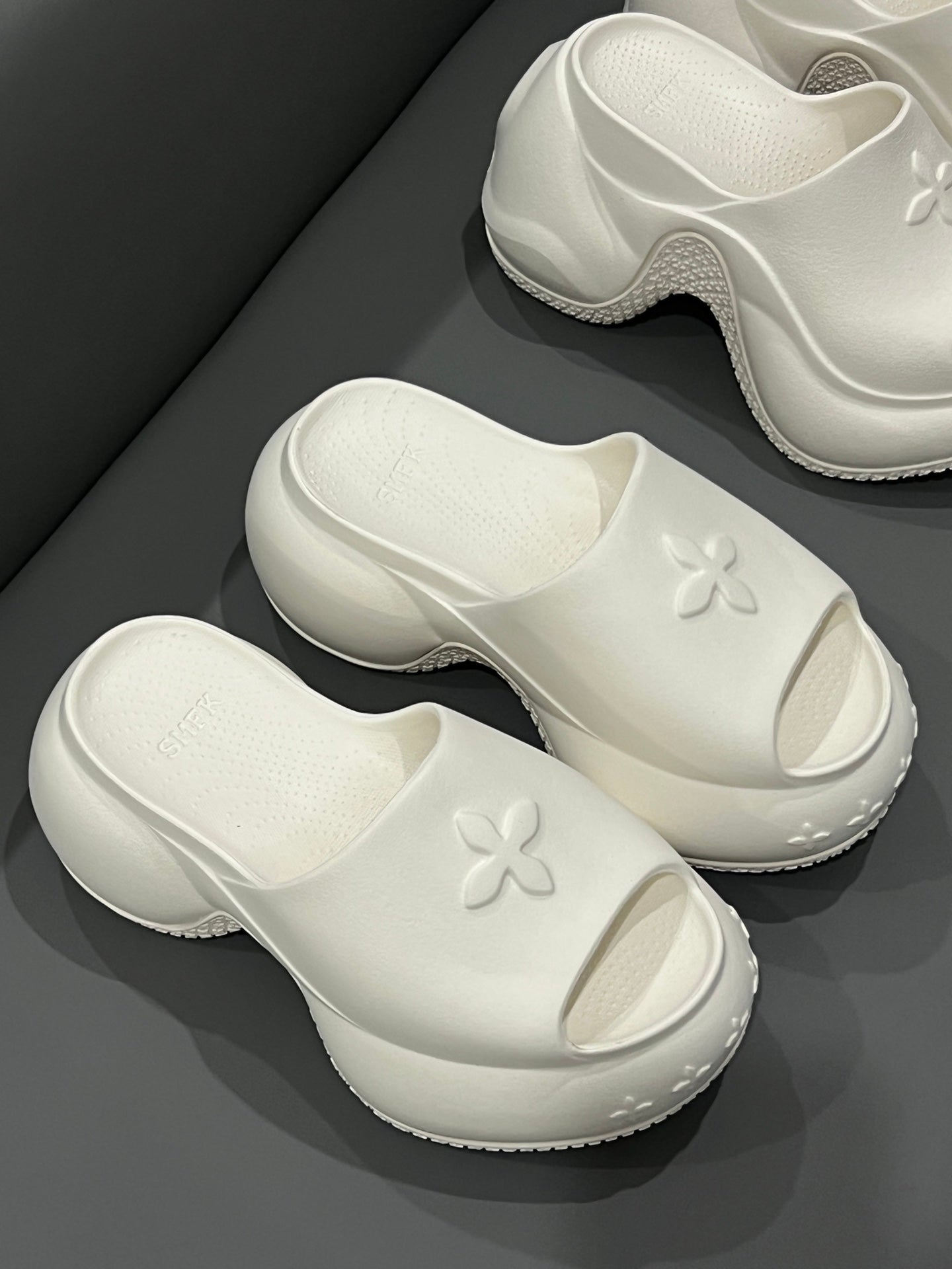 14A14ZDE Stylish slippers Heel height 7.5cm 9.5cm