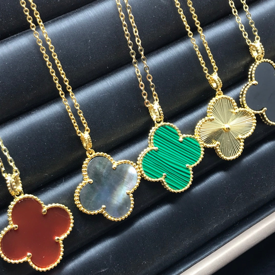 5XVA183XDE Stylish Big flower necklace