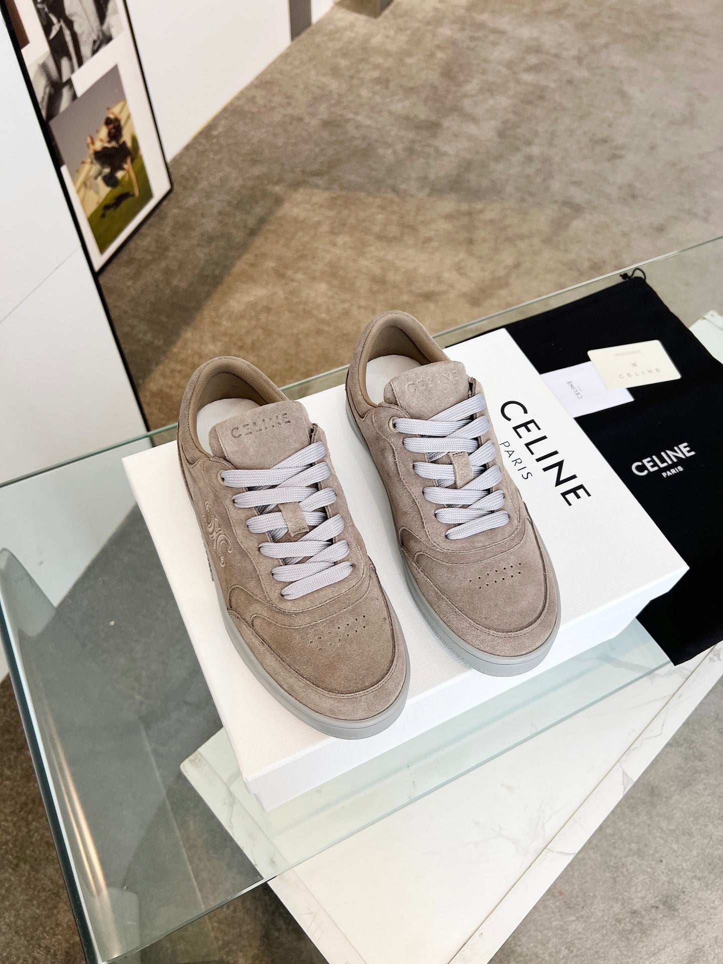 285ZN154ZDE Stylish leather Shoes