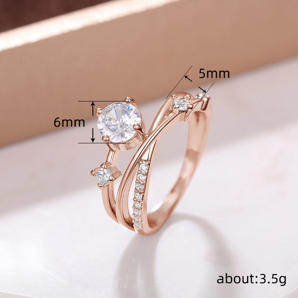 PYA28JDE Stylish Diamond Ring High Quality Wedding Ring