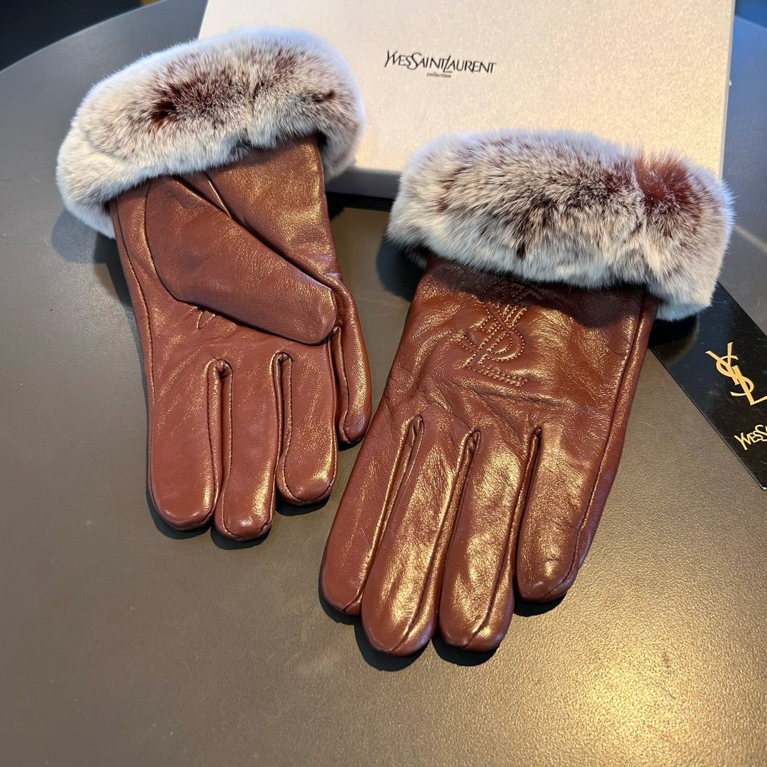 14SL25SDE Stylish Wool gloves