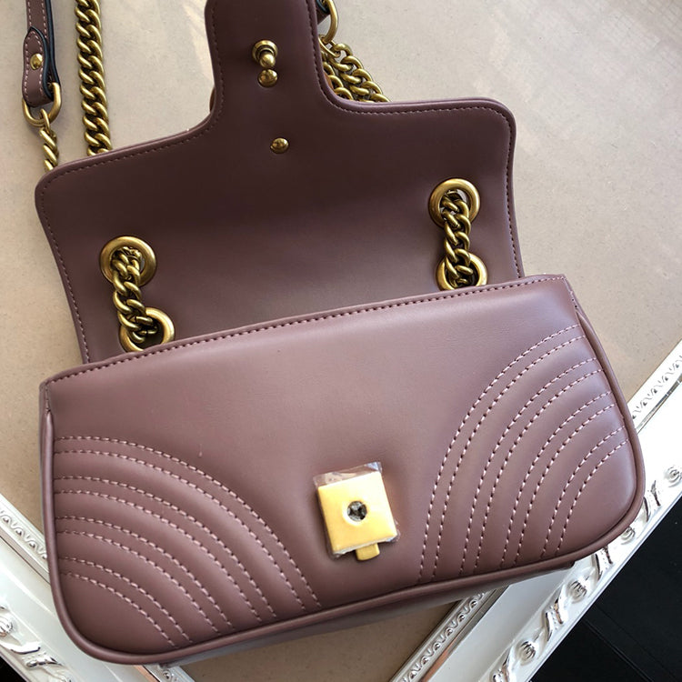 AB020BDE Stylish leather bag