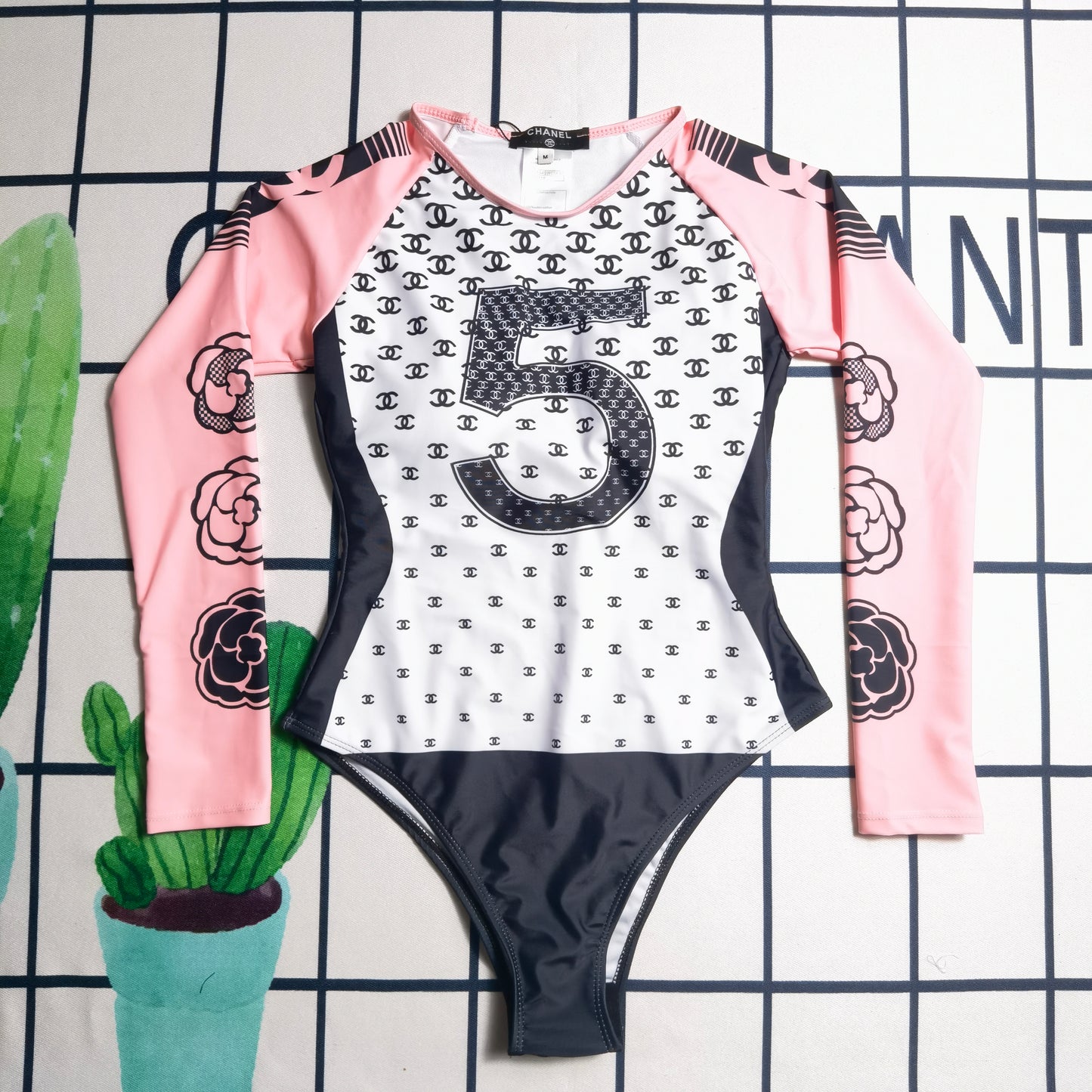 14C4YDE Stylish Long sleeve swimsuit
