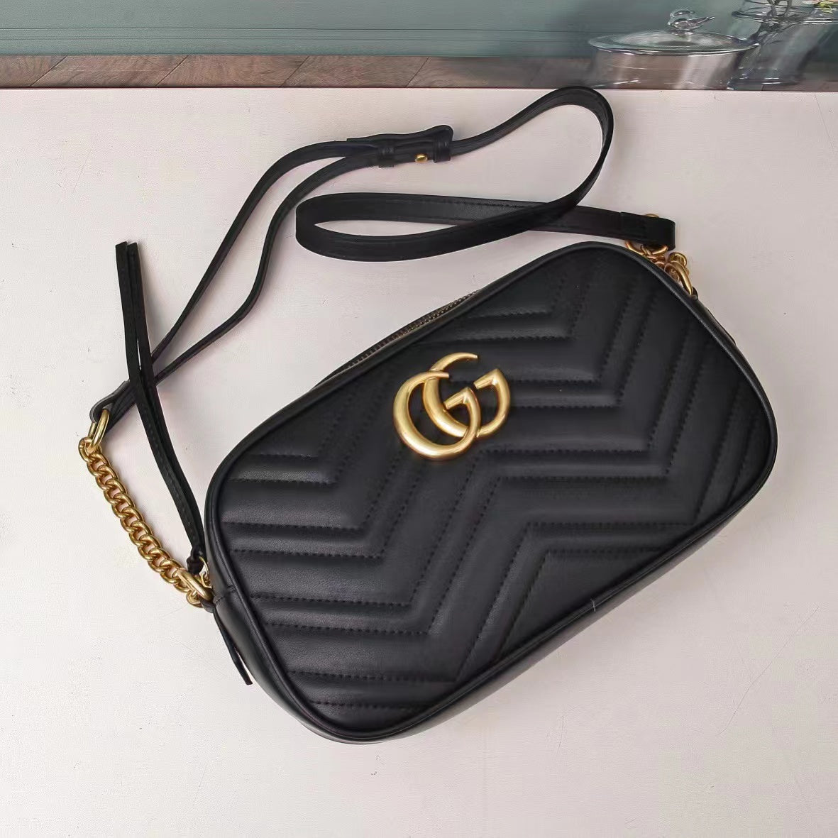 1B200BDE Stylish leather bag