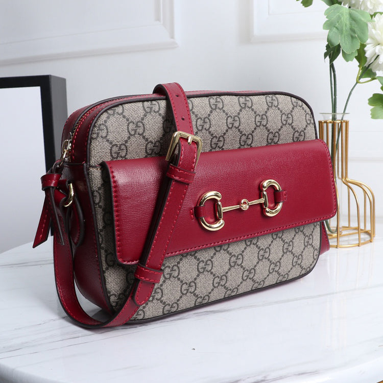 AB024BDE Stylish leather bag