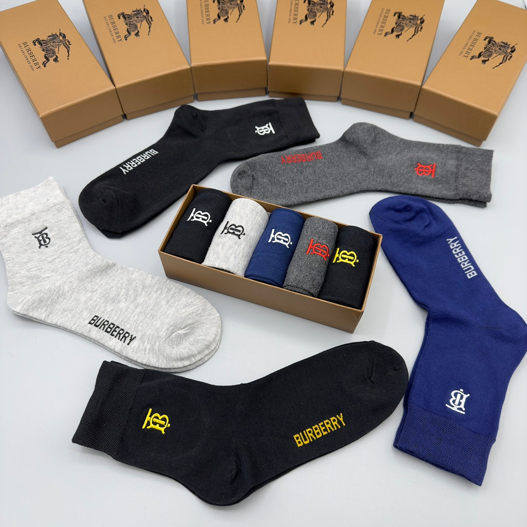 235QR25SDE Stylish socks(5 pairs )