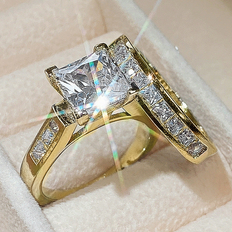 PYA7JDE Stylish Diamond Ring High Quality Wedding Ring