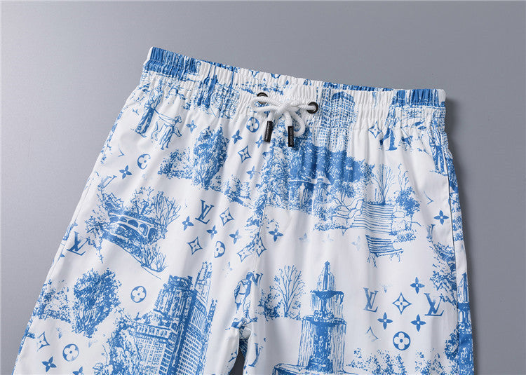 135WE107UDE Stylish shirt and shorts set