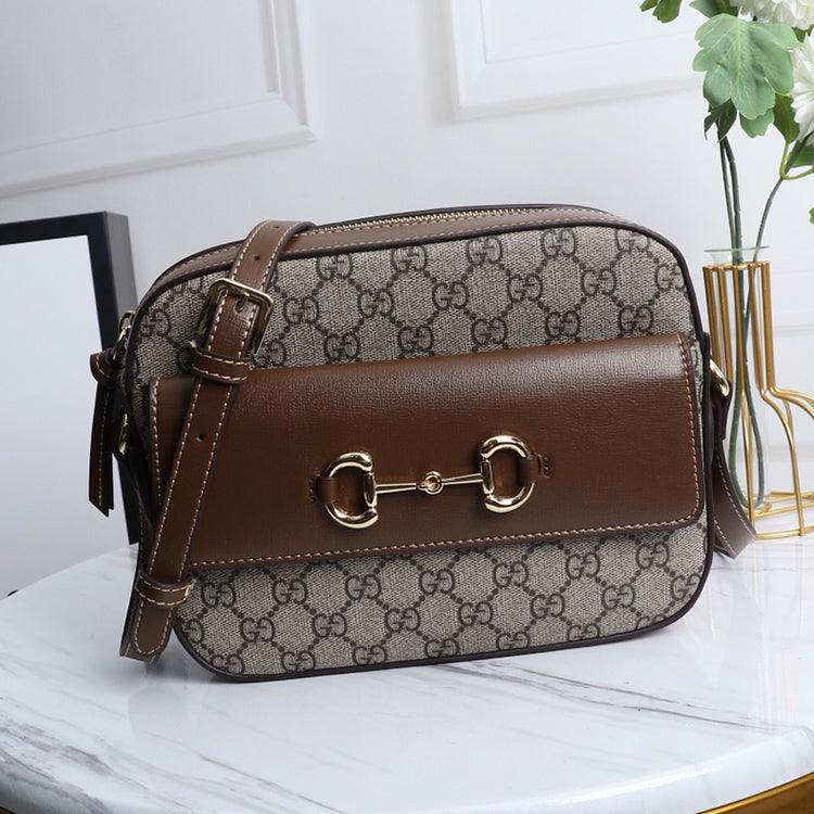 AB024BDE Stylish leather bag