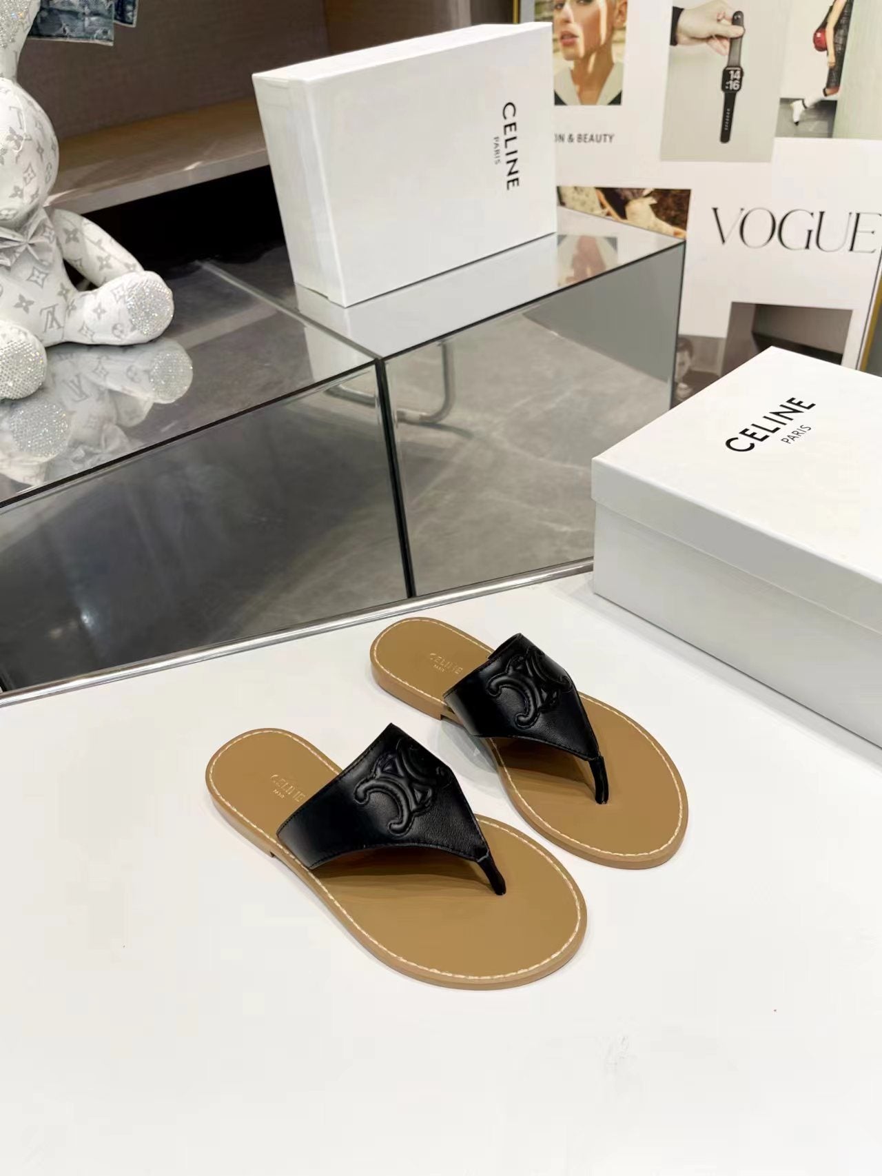255QA23ZDE Stylish leather shoes