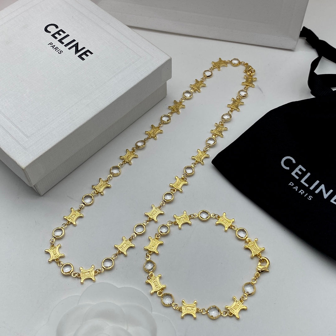 1XCL556XDE Stylish necklace bracelet