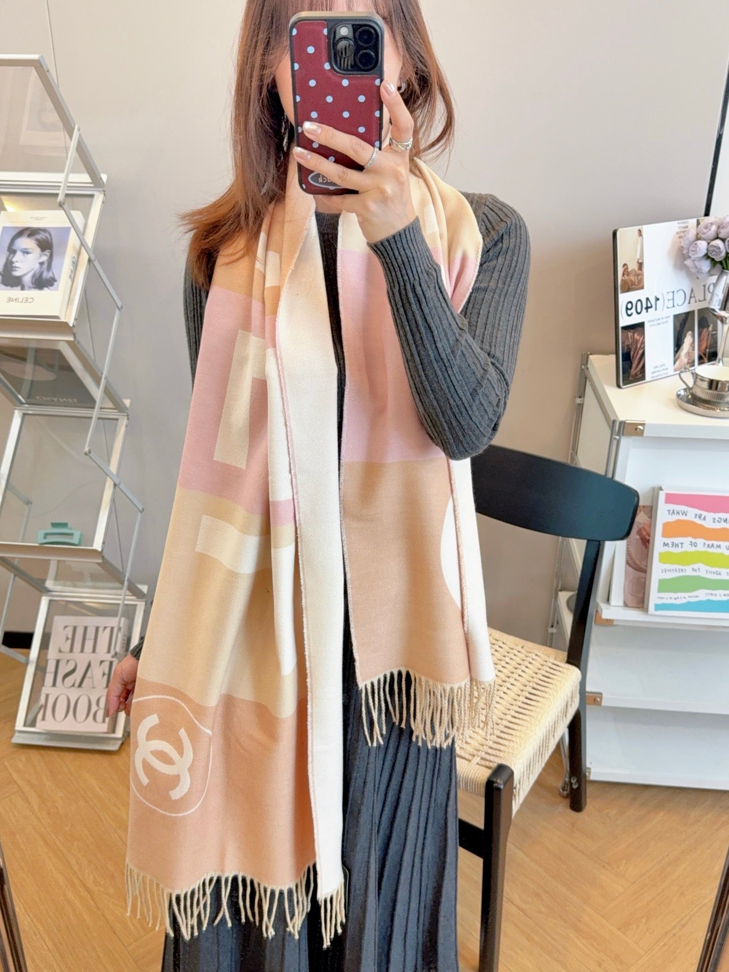 175RC38WDE Stylish Winter Scarves