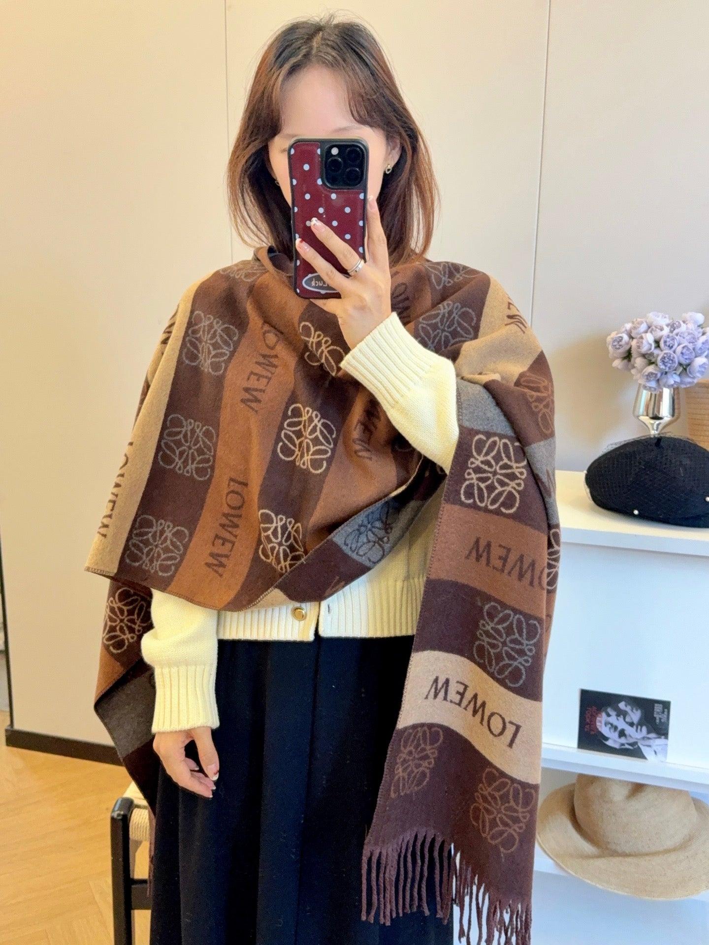 185ZA62WDE Stylish Winter Scarves