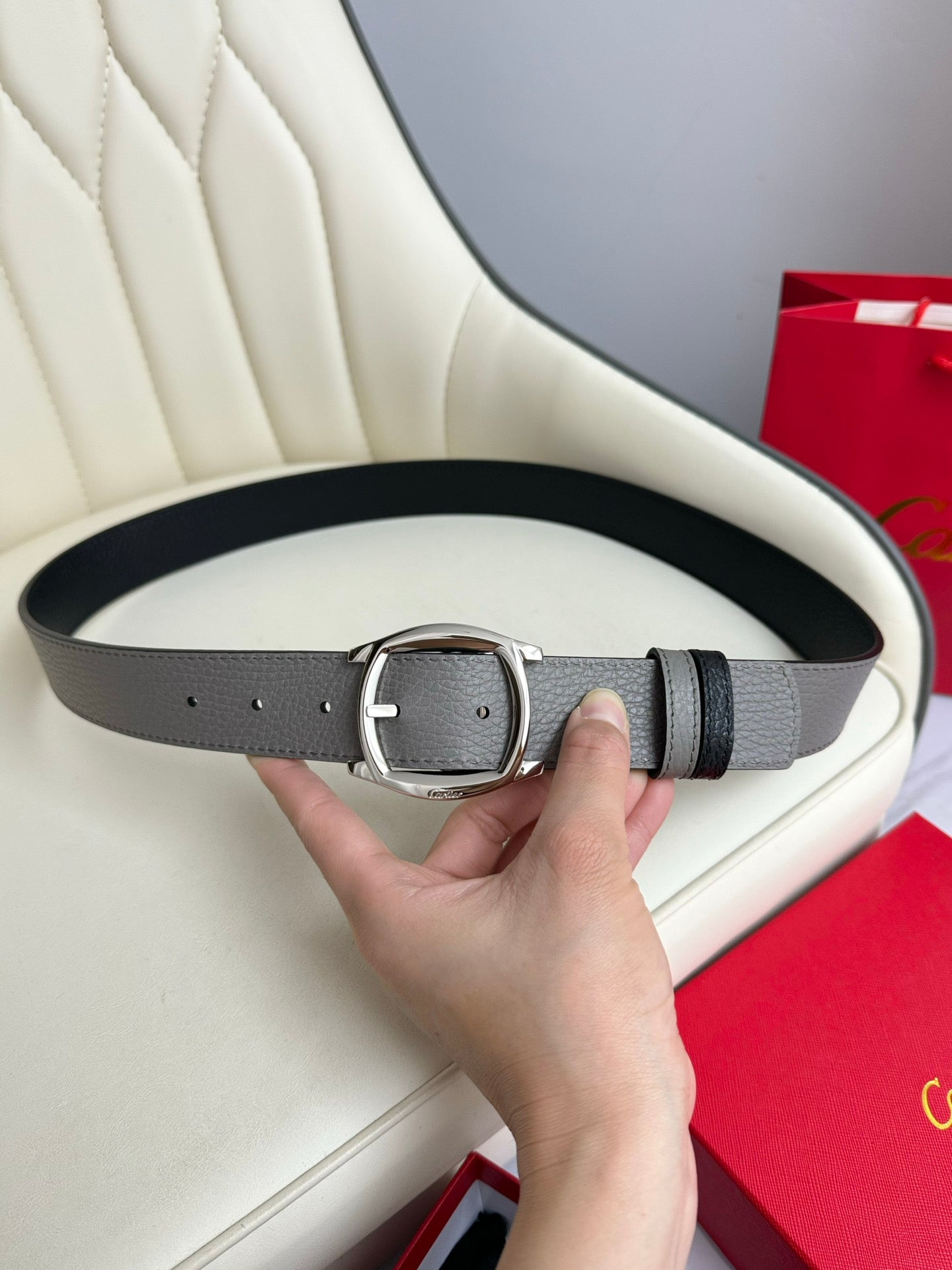 1WK173PDE Stylish High quality belt With full package