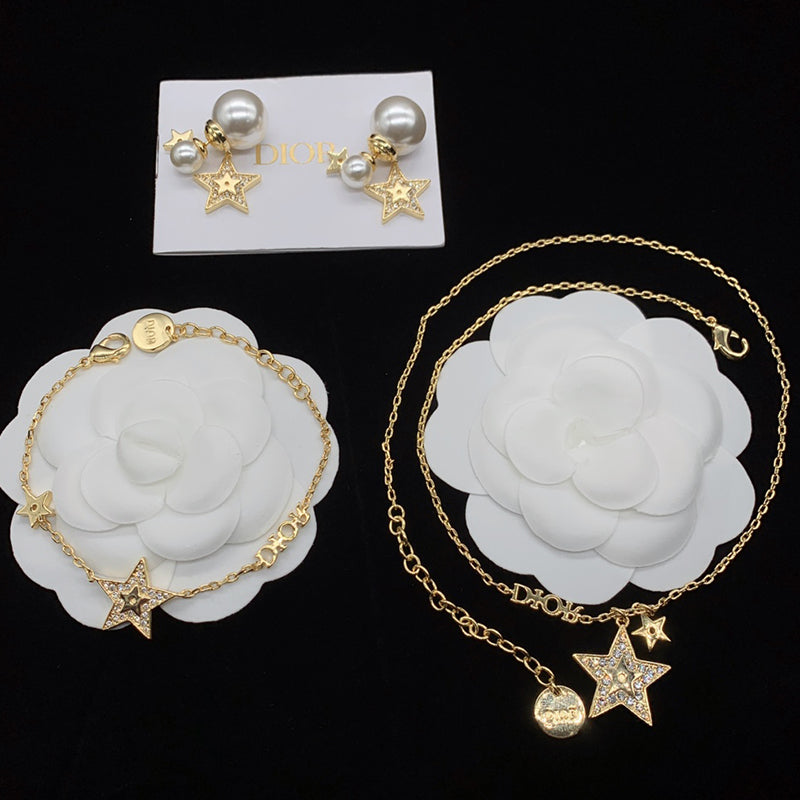 14D248XDE Stylish Rings Earring Bracelets Necklaces