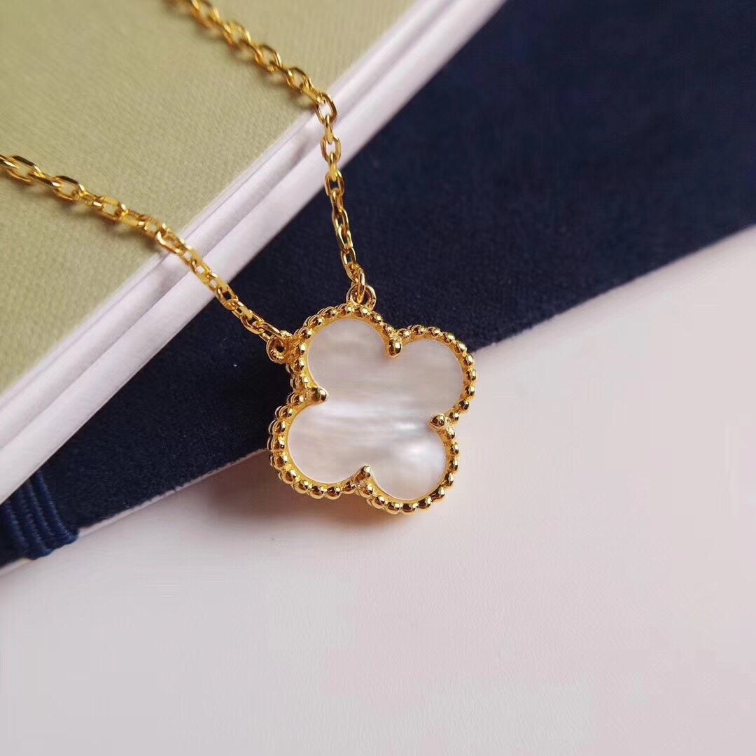 5XVA184XDE Stylish 1 flower necklace