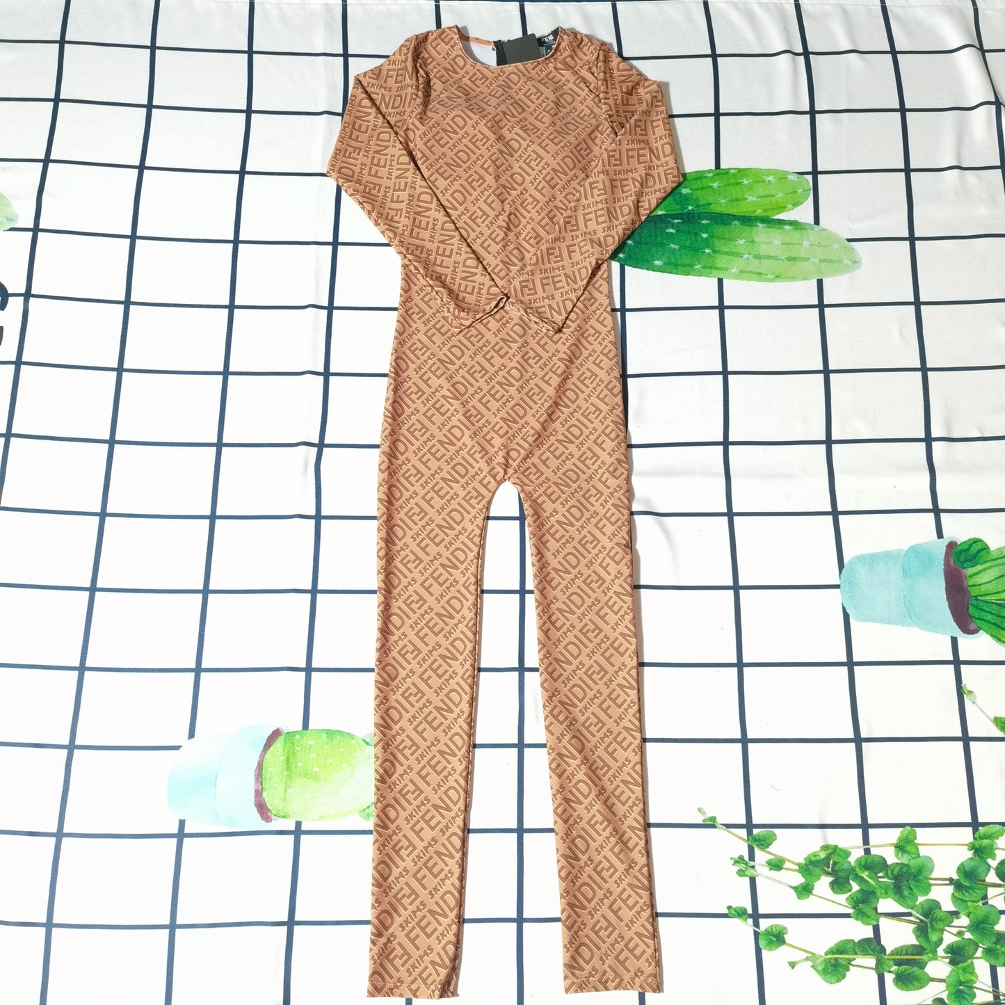 14F91YDE Stylish Long sleeve swimsuit