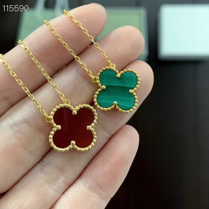 5XVA184XDE Stylish 1 flower necklace