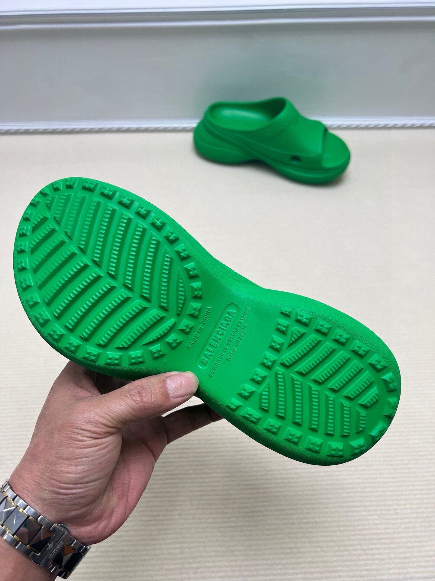 54J41ZDE Stylish slippers Sole thickness 6cm