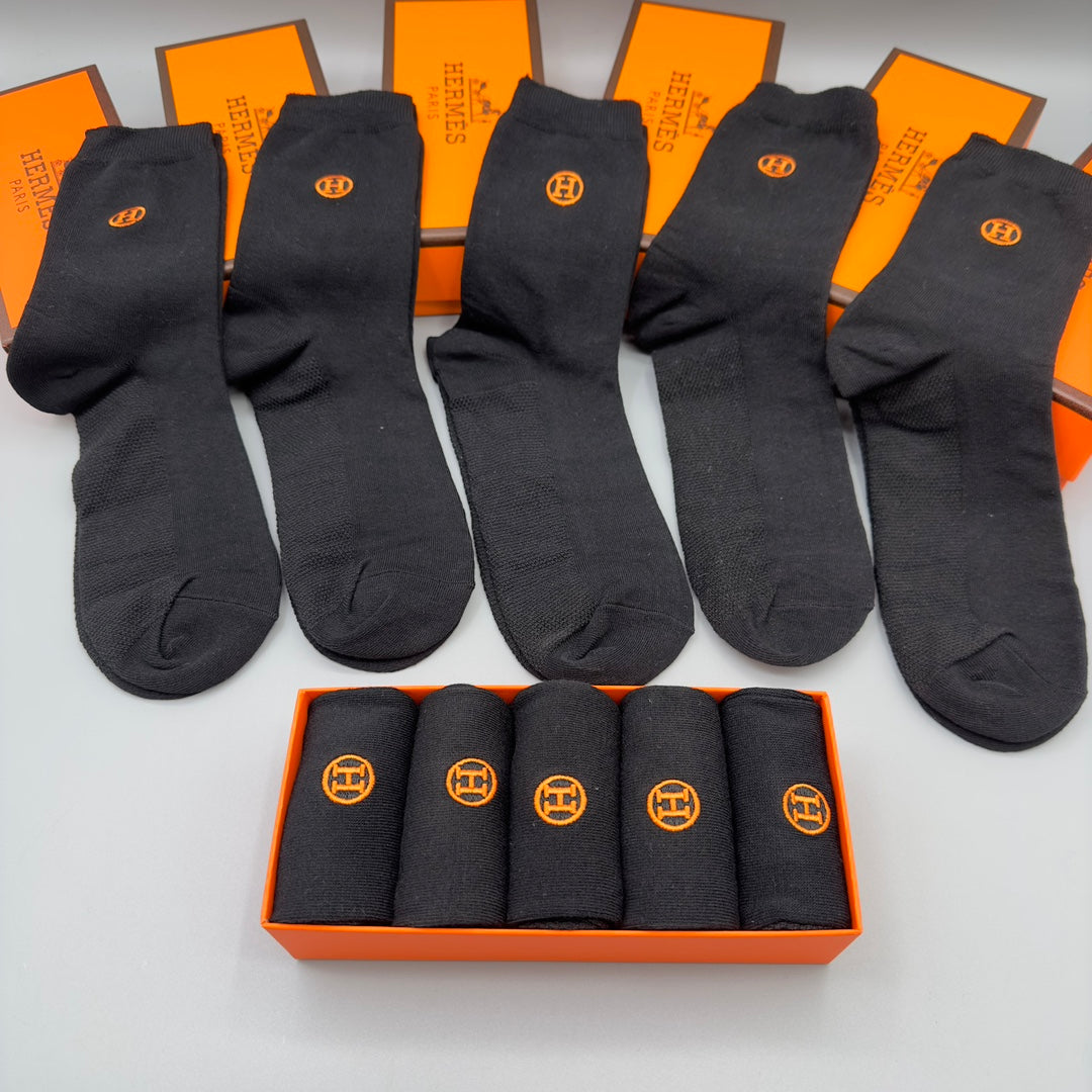 235QH23SDE Stylish socks(5 pairs )