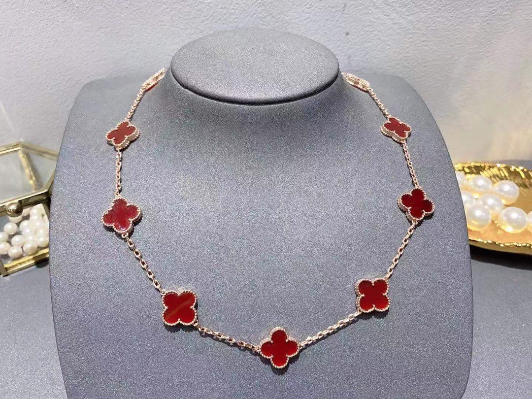 5XVA181XDE Stylish 10 flowers necklaces