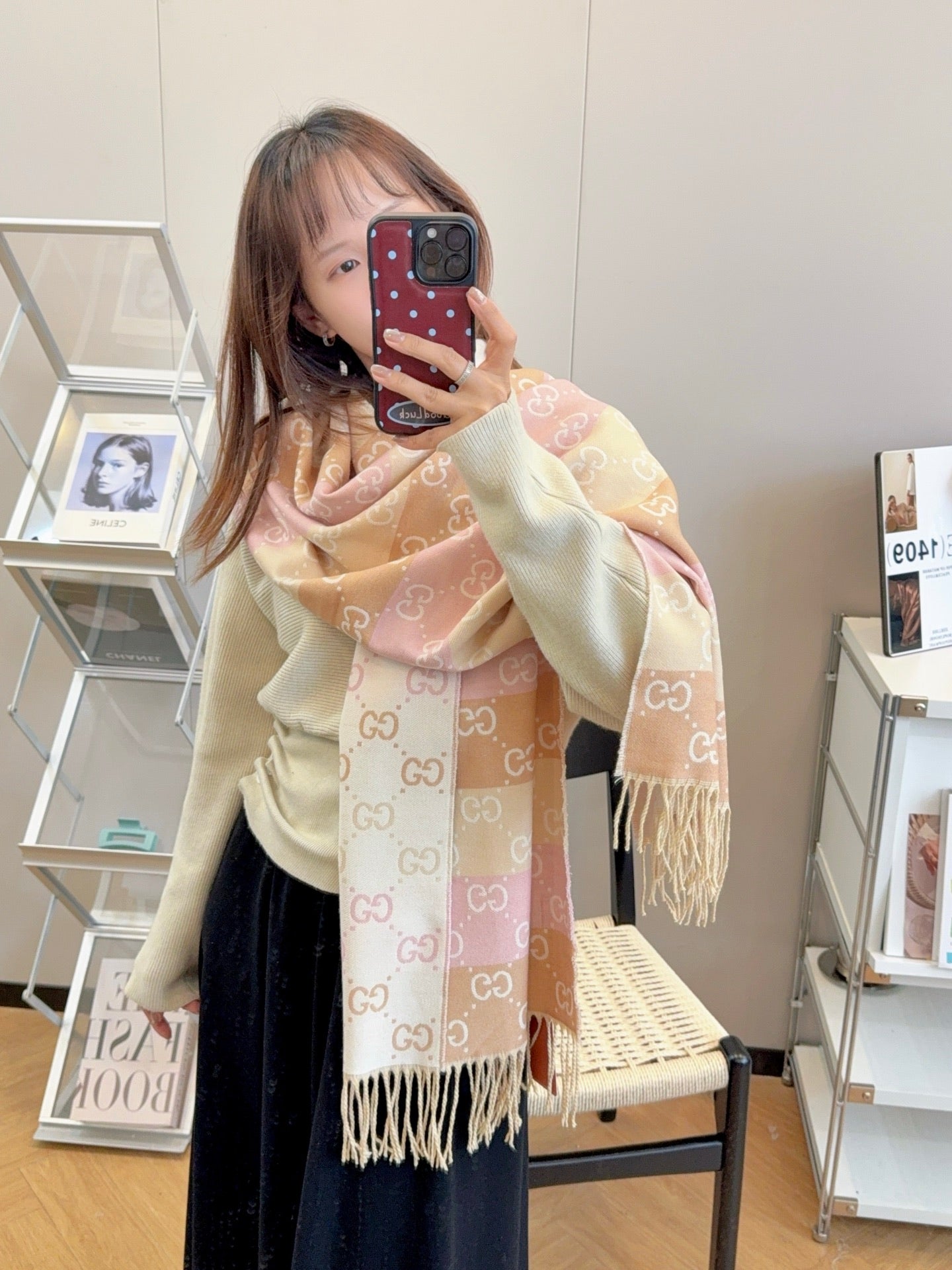 175RB41WDE Stylish Winter Scarves