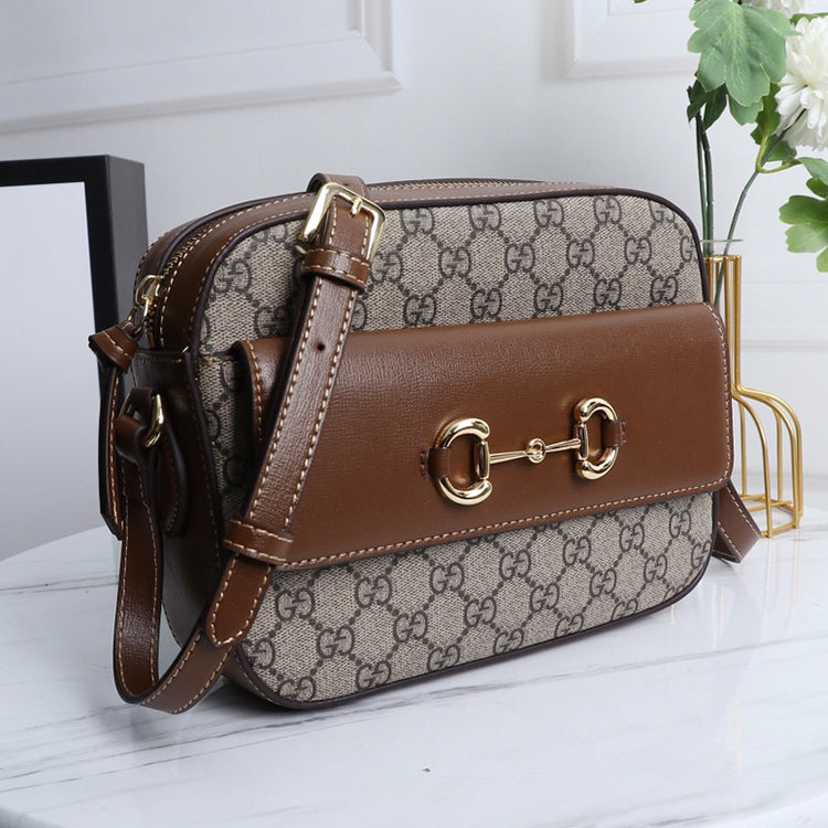 AB024BDE Stylish leather bag