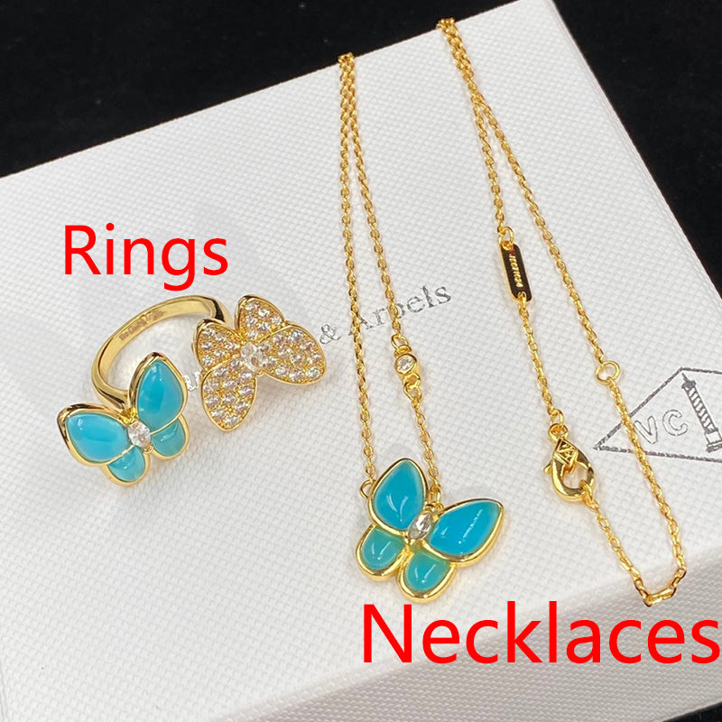 14VA153XDE Stylish Necklaces Rings