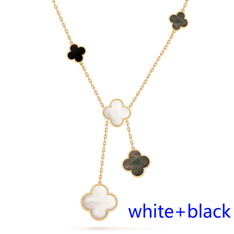 5XVA182KDE Stylish 6 flowers necklaces