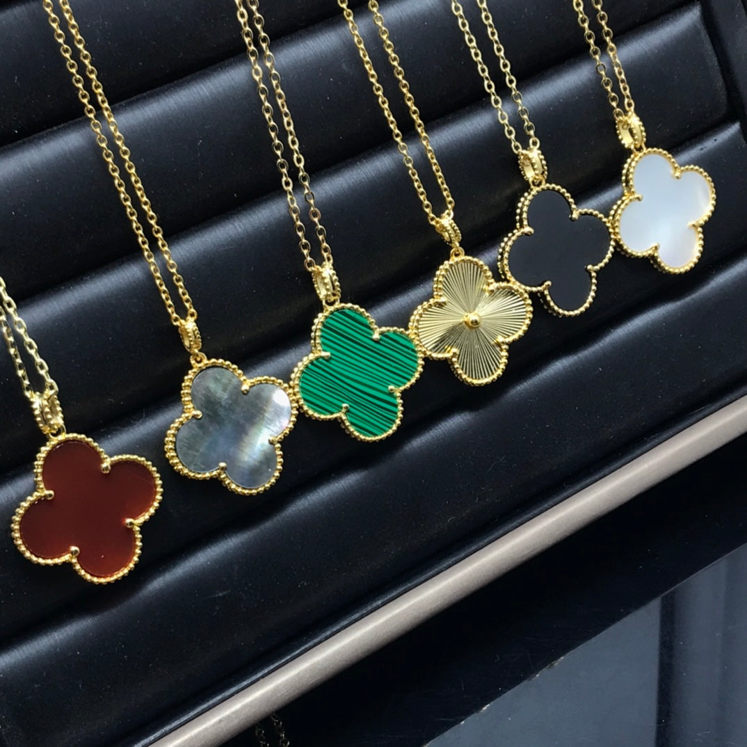 5XVA183XDE Stylish Big flower necklace